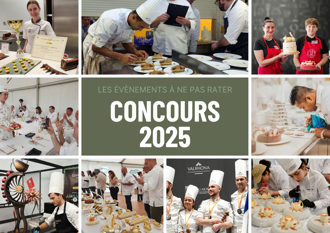 Les concours pâtisserie et arts sucrés en 2025