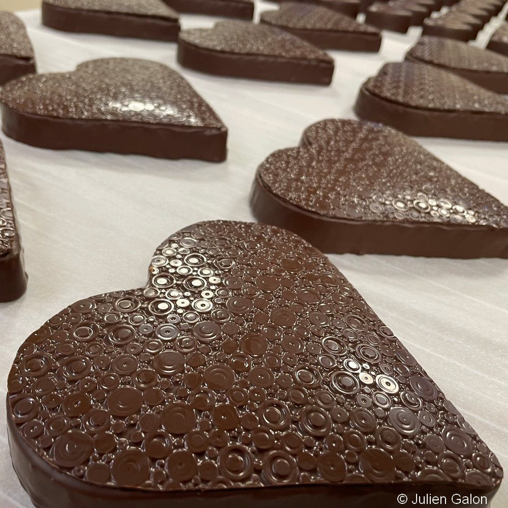 Dessert mold - Flat Heart 600ml